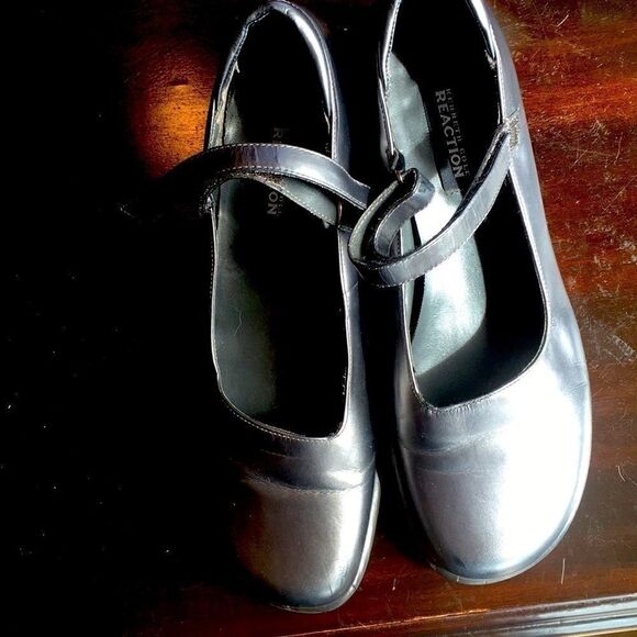 Vintage Kenneth Cole Reaction Mary Poppins metal gray color Adjustable strap 9.5 - Picture 4 of 7